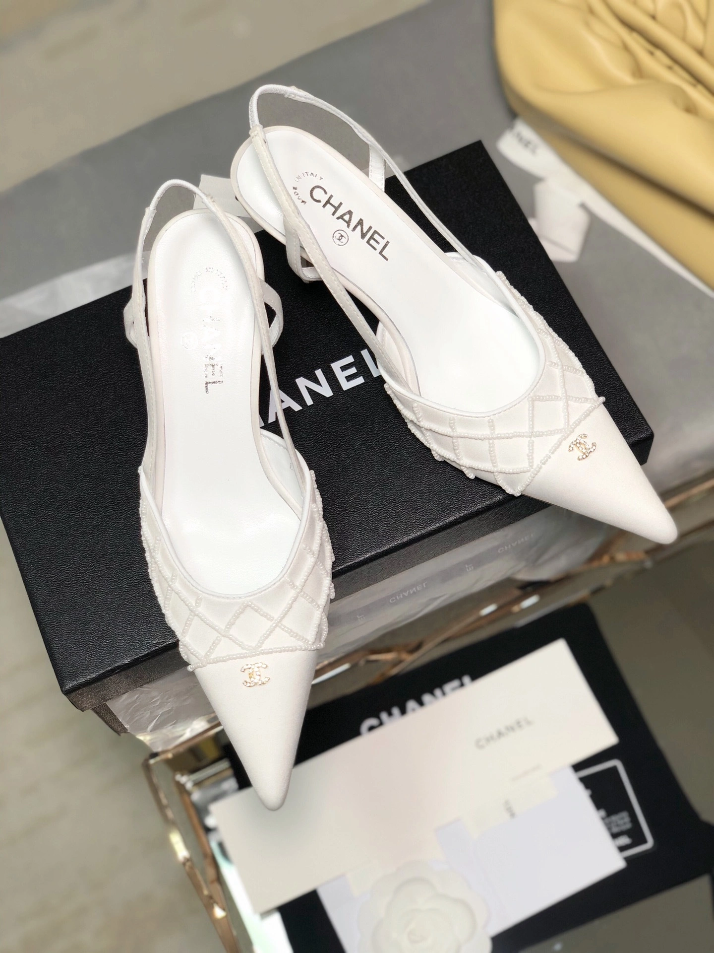 COCO-- 3h1958 real silk Heel height 6.5CM item:D-X158G0199F